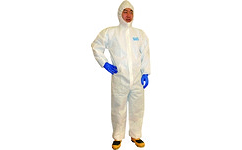 東京硝子器械（株）  797-87-04-07  ＴＧＫ　化学防護服　ＮＰ３０８　２Ｌ　５着