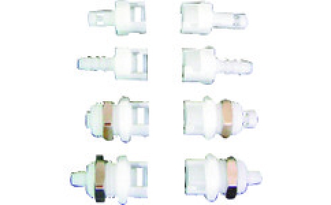 東京硝子器械（株）  007-17-11-12  ＴＧＫ　細径チューブカップリングメスＬＴ１ＡＳＦ２Ｓ２