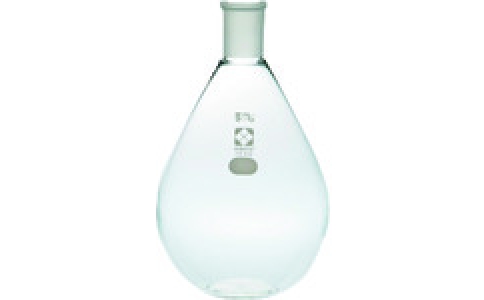 東京硝子器械（株）  371-13-03-69  ＴＧＫ　共通平底なす型フラスコ　２００ｍＬ　１９／３８