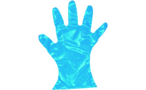 東京硝子器械（株）  622-23-75-23  ＴＧＫ　カラーマイジャスト手袋　青　ＭＳ　２００枚入