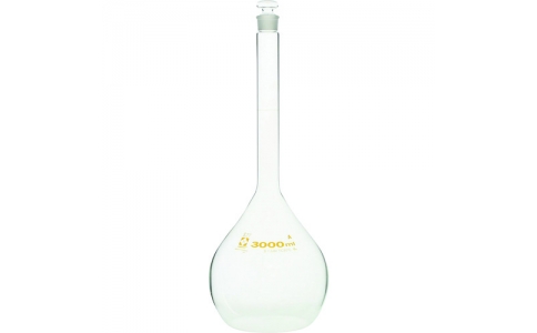 柴田科学（株）  020060-30001  ＳＩＢＡＴＡ　メスフラスコ　スーパーグレード　３Ｌ