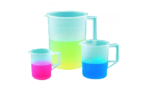 東京硝子器械（株）  319-01-13-02  ＴＧＫ　手付きビーカー　ＰＦＡ　２００ｍＬ