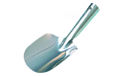 東京硝子器械（株）  419-32-23-03  ＴＧＫ　粉用スコップ　ＳＵＳ４３０製　大