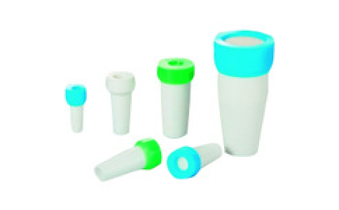 東京硝子器械（株）  125-17-22-11  ＴＧＫ　セラミック培養栓　ＴＥＣ－４２　青　１０個入