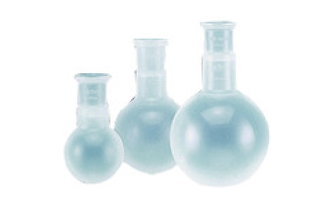 東京硝子器械（株）  770-01-21-03  ＴＧＫ　丸底フラスコ　ＰＦＡ　５００ｍＬ