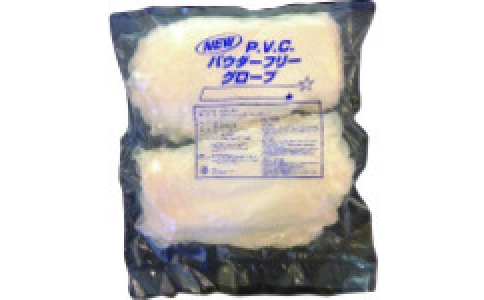 東京硝子器械（株）  765-23-72-78  ＴＧＫ　ニューＰＶＣグローブ　Ｌ　パウダフリー　２００枚