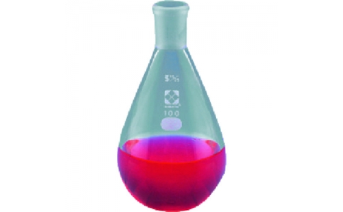 東京硝子器械（株）  371-13-03-04  ＴＧＫ　共通ナス形フラスコ　５０ｍＬ　１９／３８