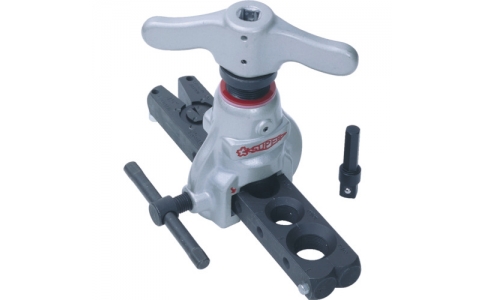 （株）スーパーツール  TF456WDH  スーパー　手動・電動兼用型フレアリングツール（偏芯式）　新冷媒・新規格対応