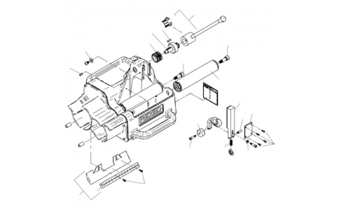 Ｒｉｄｇｅ　Ｔｏｏｌ　Ｃｏｍｐａｎｙ  45275  ＲＩＤＧＩＤ　高速管端処理機用パーツ　スクリュー　Ｆ／１２２Ｊ