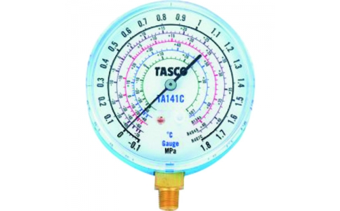 （株）イチネンＴＡＳＣＯ  TA141C  タスコ　圧力計／連成計