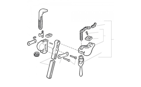 Ｒｉｄｇｅ　Ｔｏｏｌ　Ｃｏｍｐａｎｙ  32115  ＲＩＤＧＩＤ　Ｆ－１９７－Ｘ　ハンドル　Ｆ／Ｓ－２