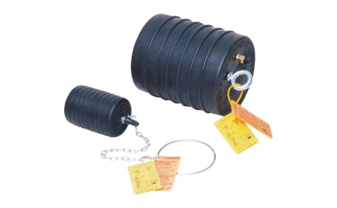 （株）カンツール  041-386  カンツール　管内止水用品　シングルサイズ・テストボール２００ｍｍ