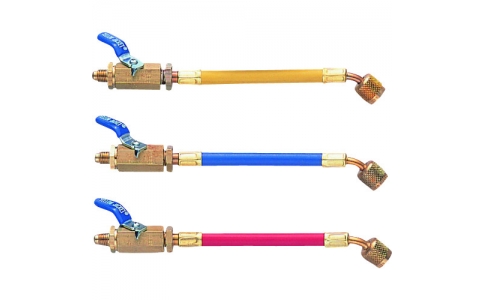 （株）イチネンＴＡＳＣＯ  TA120AH-1  タスコ　Ｒ２２　Ｒ１２　Ｒ５０２用サイトグラス付スリーゲージマニホールドキット