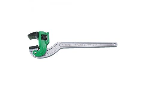 （株）スーパーツール  4967521197908  スーパー　アルミ製コーナー用パイプレンチ（被覆管専用型）パイトン