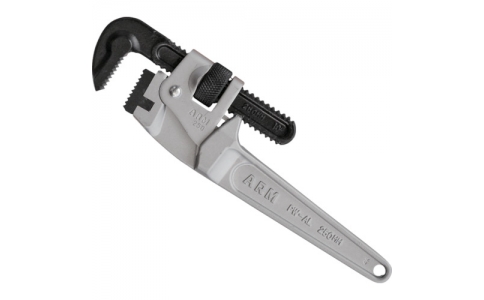 （株）アーム産業  PW-AL250  ＡＲＭ　アルミパイプレンチ２５０ｍｍ