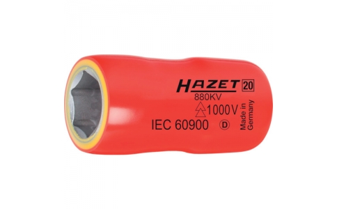ＨＡＺＥＴ社  880KV-16  ＨＡＺＥＴ　ＶＤＥ絶縁（差込角９．５ｍｍ）ソケット　１６ｍｍ