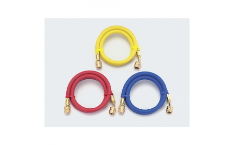 （株）イチネンＴＡＳＣＯ  TA137H-3  タスコ　チャージホース（Ｒ１３４ａ）１００ｃｍ黄