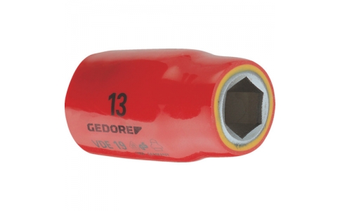 ゲドレー社  1439294  ＧＥＤＯＲＥ　絶縁ソケット１／２　対辺１６ｍｍ