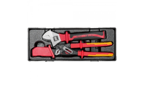 ＪＴＣ　Ａｕｔｏ　Ｔｏｏｌｓ（株）  JTCK9031  ＪＴＣ　３ＰＣＳ　絶縁ナイフ＆レンチセット