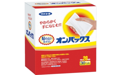 エステー（株）  OP20H30P  エステー　貼らないカイロオンパックス２０ｈ　３０Ｐ