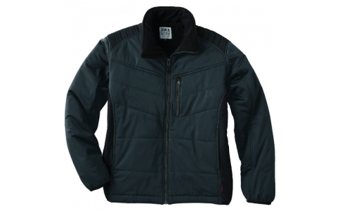 （株）サンエス  BO31600-69-4L  サンエス　ストレッチ防寒ブルゾン　チャコールＸブラック色　４Ｌサイズ