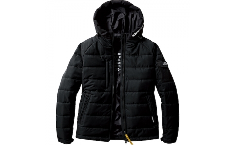 （株）バートル  5030-35-S  バ－トル　防寒フーディジャケット（ユニセックス）　５０３０－３５－Ｓ　ブラック