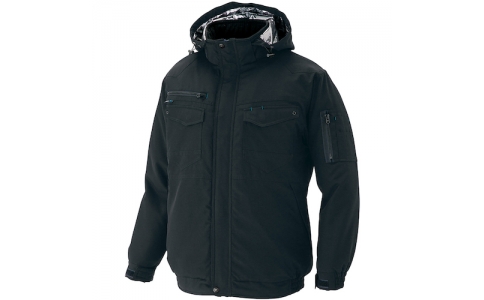 アイトス（株）  AZ8971-014-SS  アイトス　防寒ブルゾン（男女兼用）　裏地アルミプリント　チャコール　ＳＳ