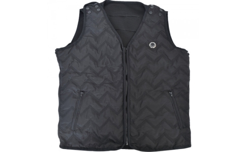 サンコー（株）  HBT21BK  サンコー　洗える電熱ヒーター速暖ベスト