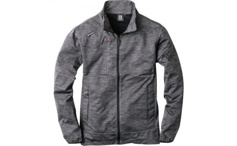 （株）コーコス信岡  G-2340-53-5L  コーコス　防寒ストレッチジャケット　グレーモク　５Ｌ