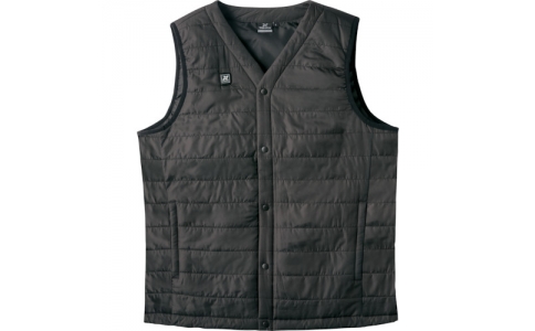 アイトス（株）  AZ8311-014-S  アイトス　Ｖネックヒーターベスト　ＡＺ８３１１　チャコールグレー　Ｓ