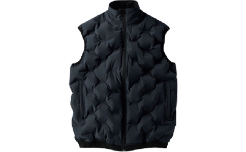 アイトス（株）  11663-008-3L  アイトス　エアーポンプベスト　ネイビー　３Ｌ