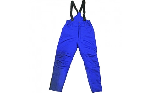 （株）サンエス  BO8005-4-L  サンエス　冷凍倉庫用防寒パンツ　ブルー色　Ｌサイズ