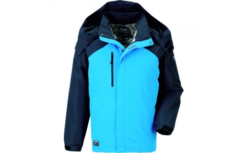 （株）ジーベック  232-44-SS  ジーベック　２３２アルミ蓄熱ブルゾン　ターコイズブルー　ＳＳ