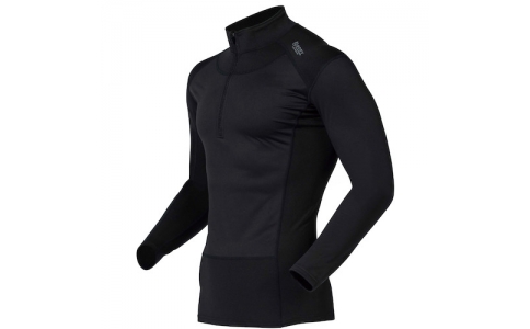 おたふく手袋（株）  JW-197-M  おたふく　防風ハーフジップ　ハイネックシャツ　ウインドスマッシュ　３