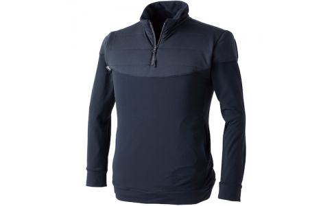 （株）岡潮  886001-3L_61480001  岡潮　電熱インナー長袖＋モバイルバッテリー１０，０００ｍＡｈセット　８８６００１　３Ｌ