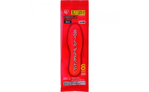 アイリスオーヤマ（株）  274560  ＩＲＩＳ　２７４５６０中敷き用カイロ　３足　Ｌ