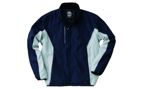 （株）サンエス  BO31330-3-L  サンエス　防寒ジャケット　ネイビーＸシルバー色　Ｌサイズ