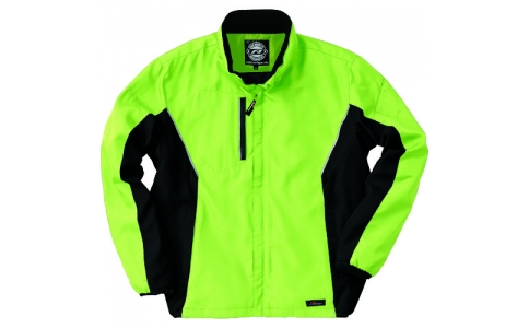 （株）サンエス  BO31330-17-L  サンエス　防寒ジャケット　ライムグリーンＸブラック色　Ｌサイズ