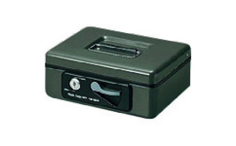 プラス（株）  CB-060G DGY  プラス　１２８６０）小型手提金庫　ＣＢ－０６０Ｇ　ダークグレー