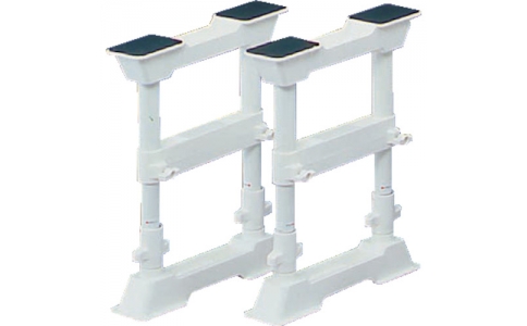 アイリスオーヤマ（株）  SP-30W  ＩＲＩＳ　２４８０５０　家具転倒防止伸縮棒Ｓ　（高さ３０～４５ｃｍ・Ｈ型）　２本セット