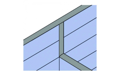 プラス（株）  LF-1913D-90T2 DGY  プラス　６２７４２８ＬＦ　連結部材段差２段　ＬＦ－１９１３Ｄ－９０Ｔ２　ＤＧＹ