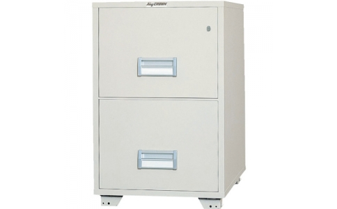 日本アイ・エス・ケイ（株）  B4-2  キング　耐火ファイリングキャビネット　ホワイト
