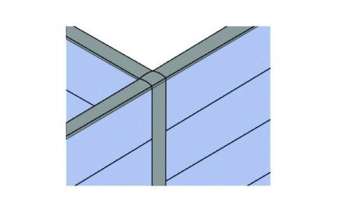 プラス（株）  LF-19R-90T DGY  プラス　６２５１５４）ＬＦ　連結部材　高さ同位置　ＬＦ－１９Ｒ－９０Ｔ　ＤＧＹ