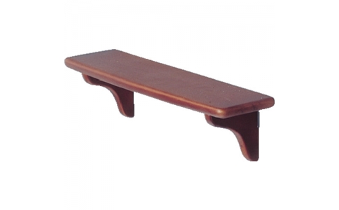 アイリスオーヤマ（株）  WSH-6012-DBR  ＩＲＩＳ　ウォールシェルフ　ＷＳＨ－６０１２　ダークブラウン