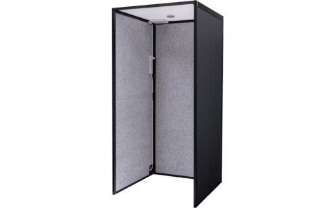 リス（株）  GTEC129  リス　リミュート　吸音ブーススタンドＦ　ＢＫ