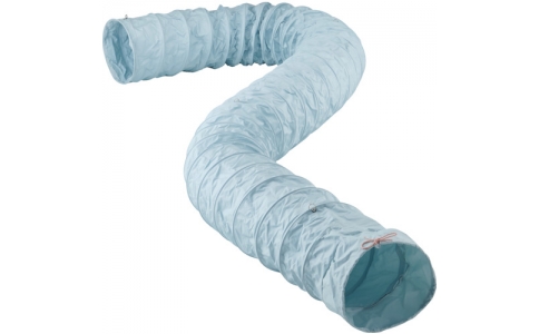 トラスコ中山（株）  TDFD-320RS-GY  ＴＲＵＳＣＯ　デザインフレキシブルダクト　片側レデューサー付き　Φ３２０Ｘ５ｍ　グレー