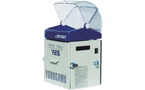 （株）淀川電機製作所  YES100PDPA  淀川電機　集塵装置付作業台　ＹＥＳシリーズ（アクリルフード仕様）単相１００Ｖ　（０．０５ｋＷ）