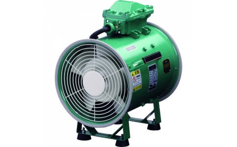 （株）鎌倉製作所  MHD-30SF-5MDUCT-TSUKI-50HZ  鎌倉　ポータブルファン　耐圧防爆形　単相１００Ｖ　本体＋５ｍダクト　５０Ｈｚ