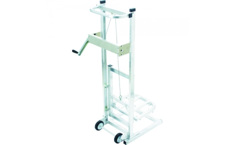 トラスコ中山（株）  TA-LIFT  ＴＲＵＳＣＯ　アルミ製昇降機能付運搬車　“カルアリフト”