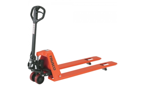 トラスコ中山（株）  THPSL-07S  ＴＲＵＳＣＯ　ハンドパレットトラック　７５０ｋｇ　Ｌ１０００ＸＷ５４０　超低床式